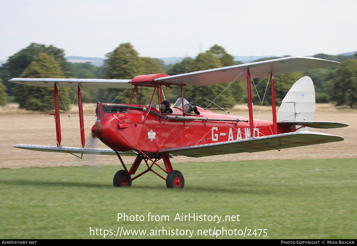 Aircraft Photo of G-AAWO | De Havilland D.H. 60G Gipsy Moth | AirHistory.net #2475