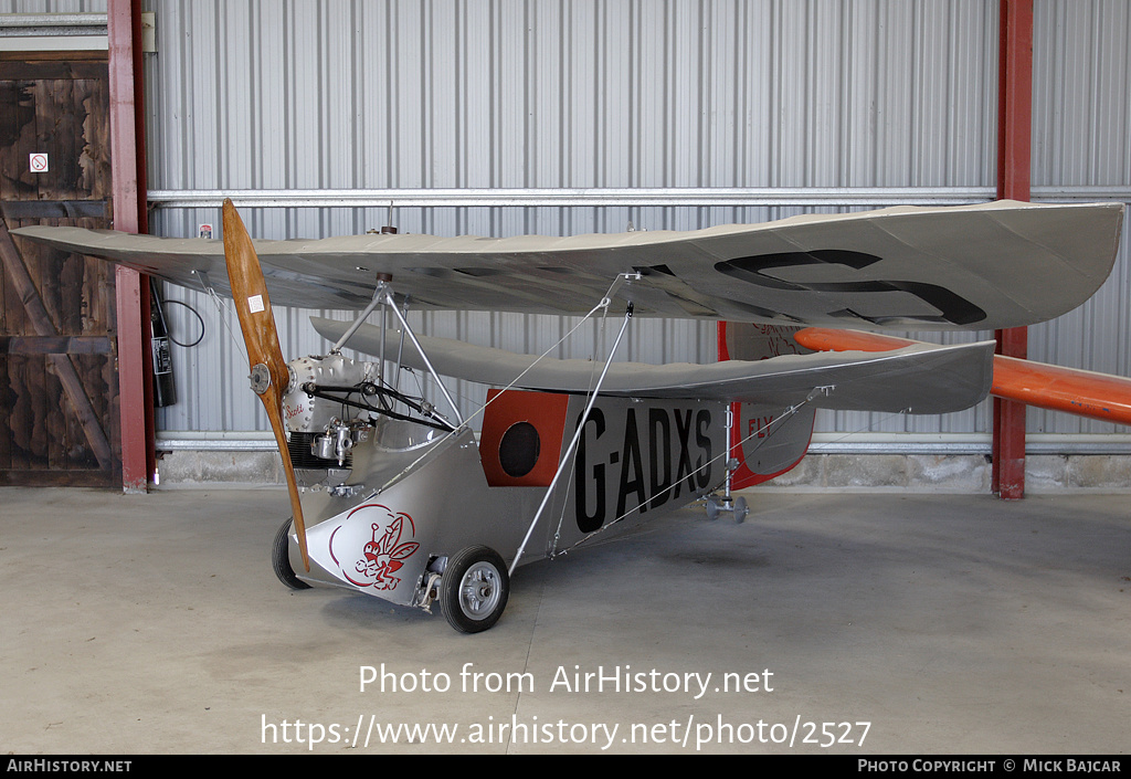 Aircraft Photo of G-ADXS | Mignet HM-14 Pou-du-Ciel | AirHistory.net #2527