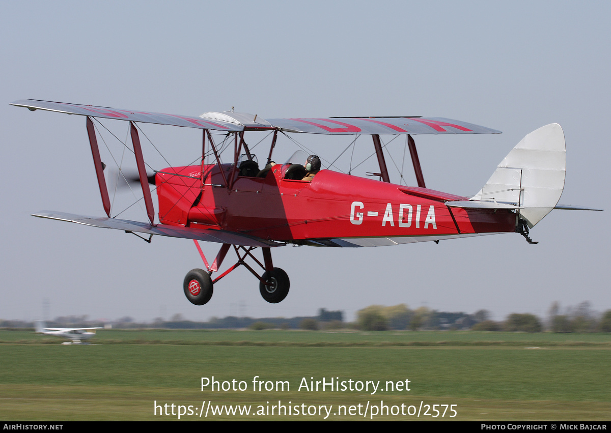 Aircraft Photo of G-ADIA | De Havilland D.H. 82A Tiger Moth | AirHistory.net #2575