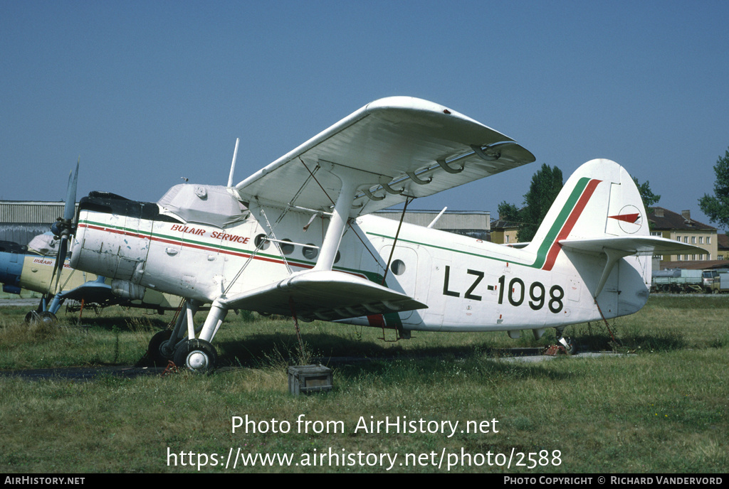 Aircraft Photo of LZ-1098 | Antonov An-2 | Bulair Service | AirHistory.net #2588