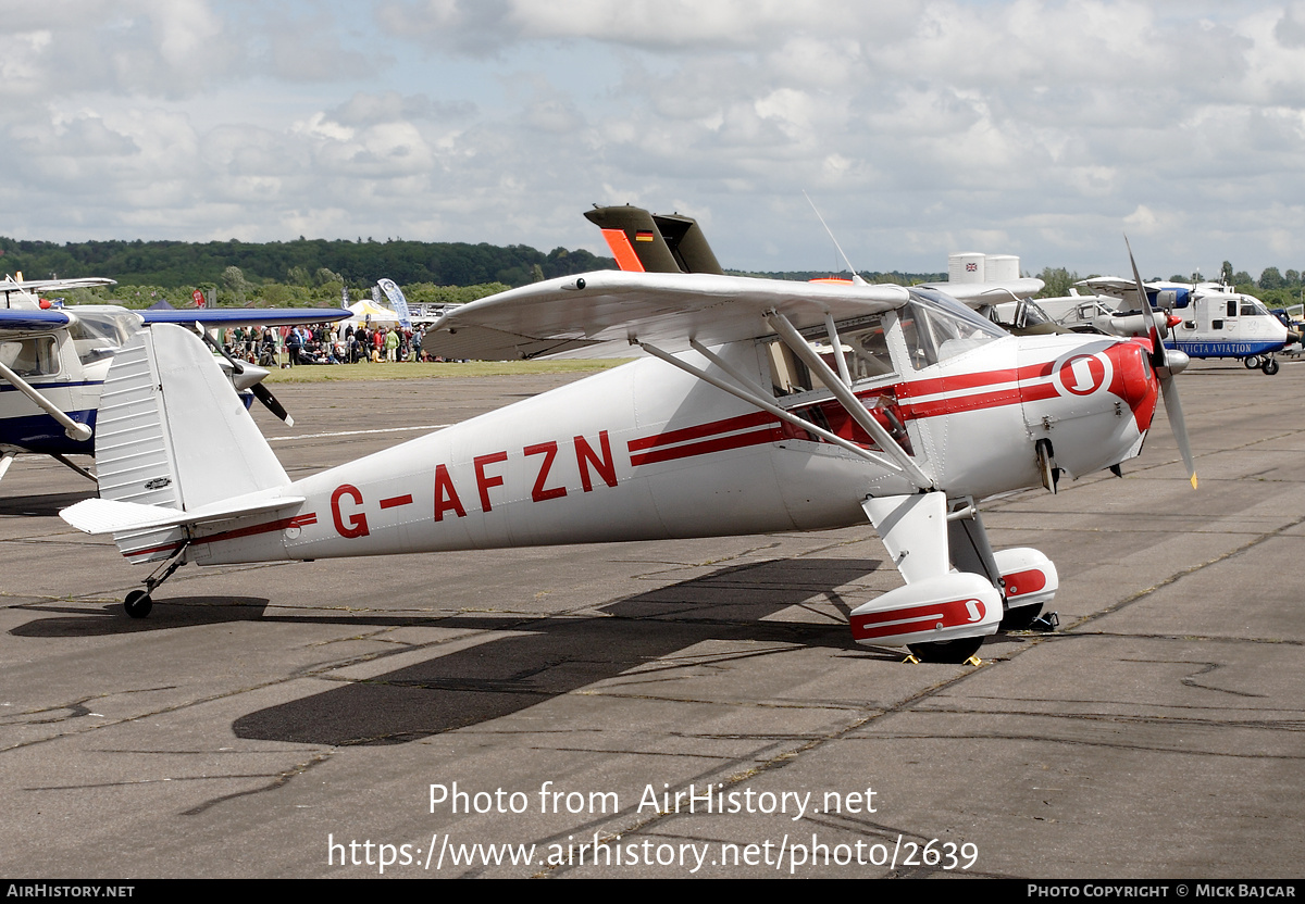 Aircraft Photo of G-AFZN | Luscombe 8A Silvaire | AirHistory.net #2639