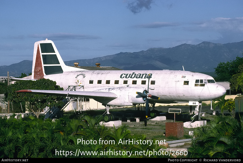 Aircraft Photo of CU-T816 | Ilyushin Il-14M | Cubana | AirHistory.net #2660