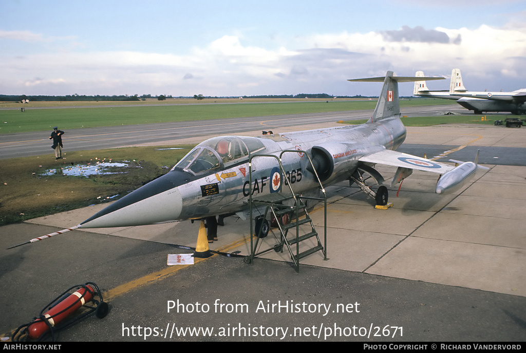 Aircraft Photo of 104865 | Canadair CF-104 Starfighter | Canada - Air Force | AirHistory.net #2671