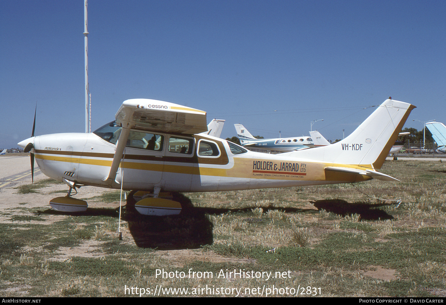 Aircraft Photo of VH-KDF | Cessna U206F Stationair | Holder & Jarrad | AirHistory.net #2831