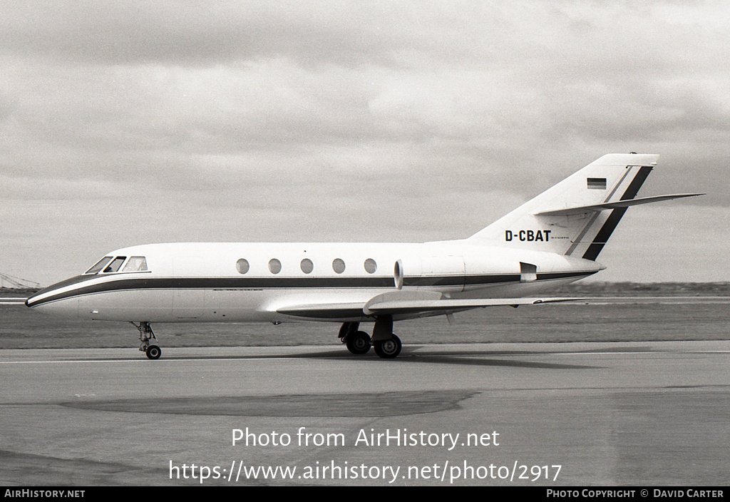 Aircraft Photo of D-CBAT | Dassault Falcon 20D | AirHistory.net #2917