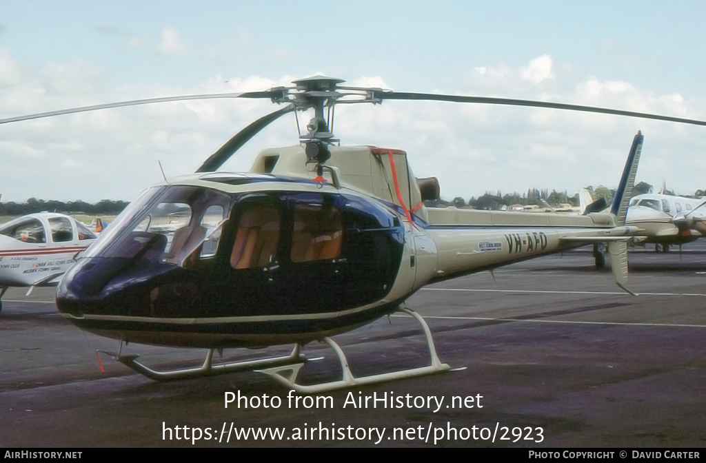 Aircraft Photo of VH-AFO | Aerospatiale AS-350BA Ecureuil | AirHistory.net #2923