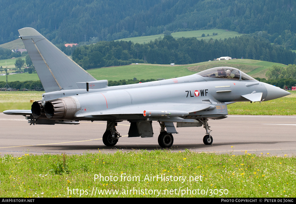 Aircraft Photo of 7L-WF | Eurofighter EF-2000 Typhoon S | Austria - Air Force | AirHistory.net #3050
