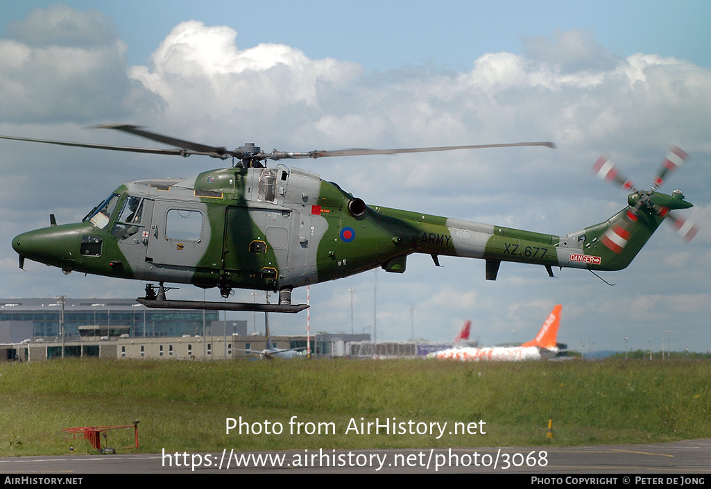 Aircraft Photo of XZ677 | Westland WG-13 Lynx AH7 | UK - Army | AirHistory.net #3068