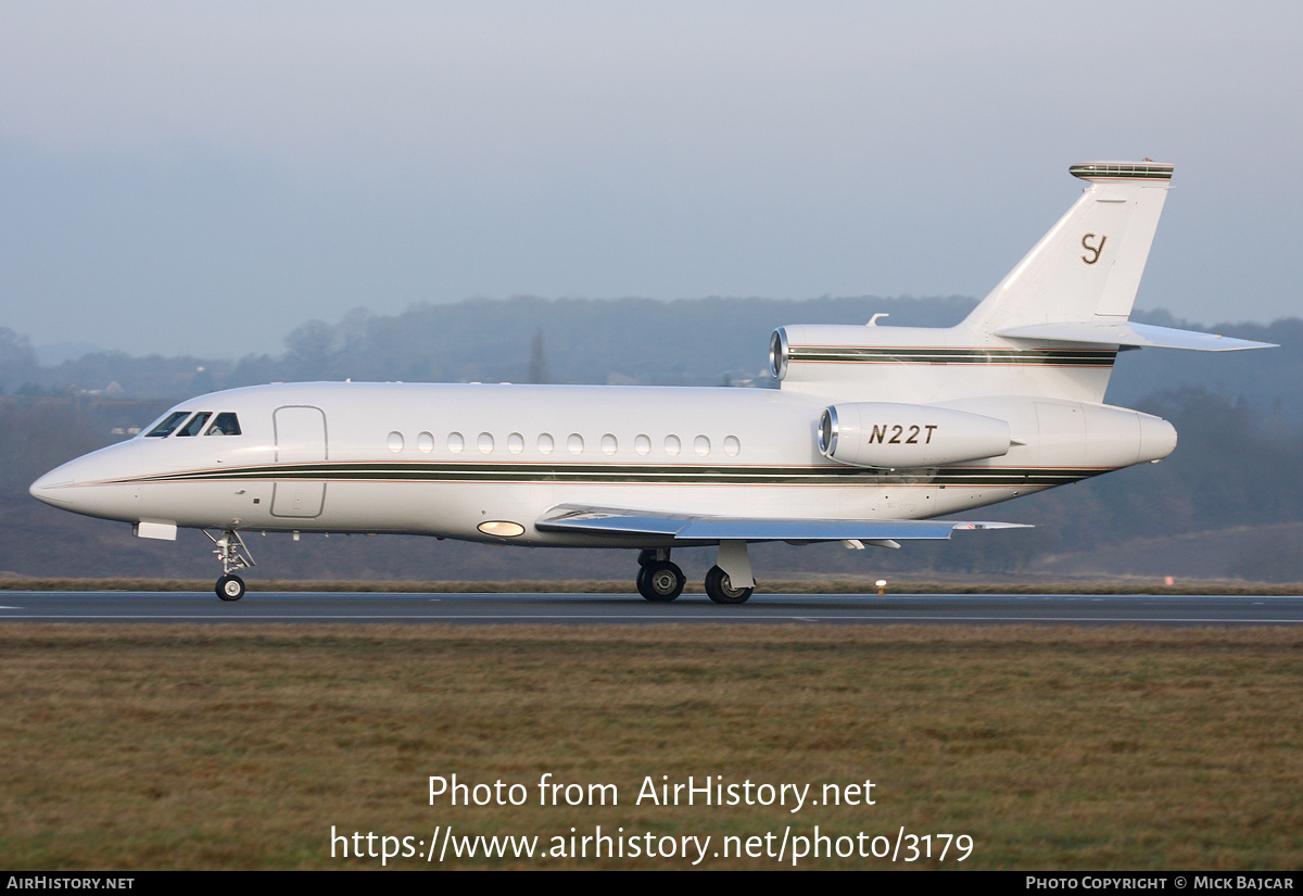 Aircraft Photo of N22T | Dassault Falcon 900B | AirHistory.net #3179