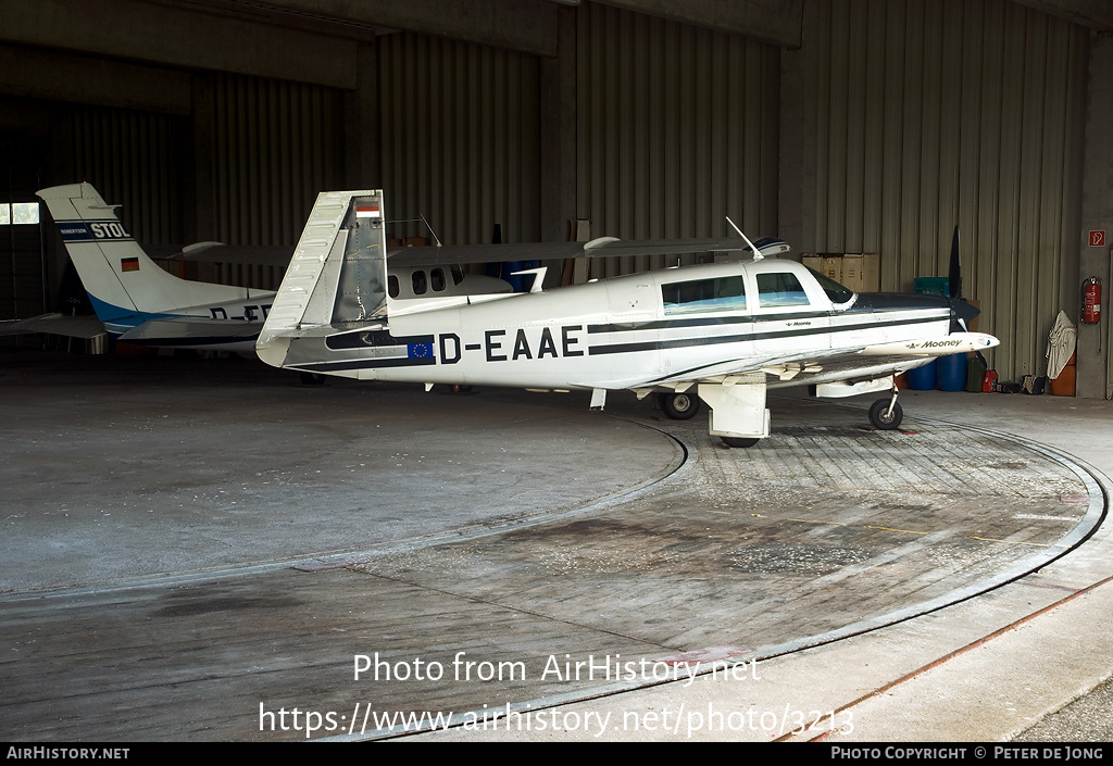 Aircraft Photo of D-EAAE | Mooney M-20F Executive | AirHistory.net #3213