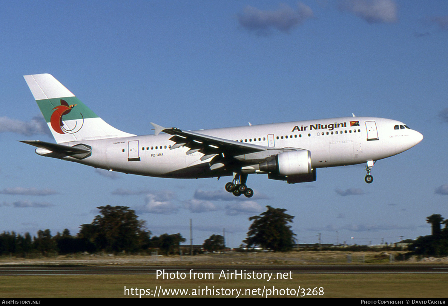 Aircraft Photo of P2-ANA | Airbus A310-324 | Air Niugini | AirHistory.net #3268