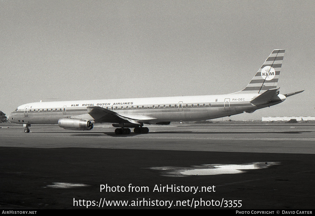 Aircraft Photo of PH-DEC | McDonnell Douglas DC-8-63 | KLM - Royal Dutch Airlines | AirHistory.net #3355