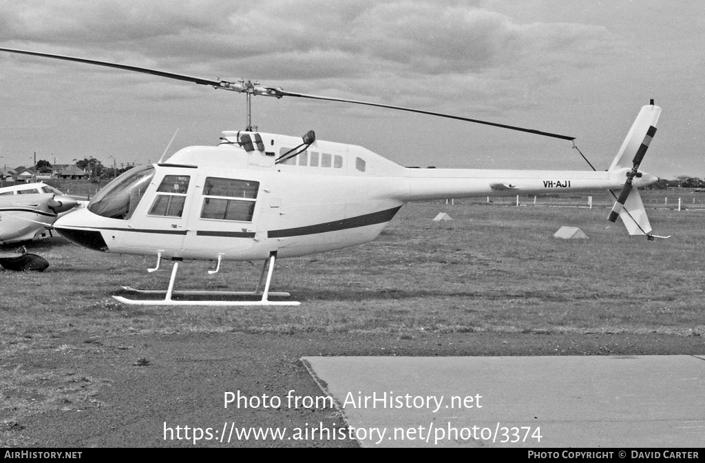 Aircraft Photo of VH-AJI | Bell 206B-2 JetRanger II | AirHistory.net #3374
