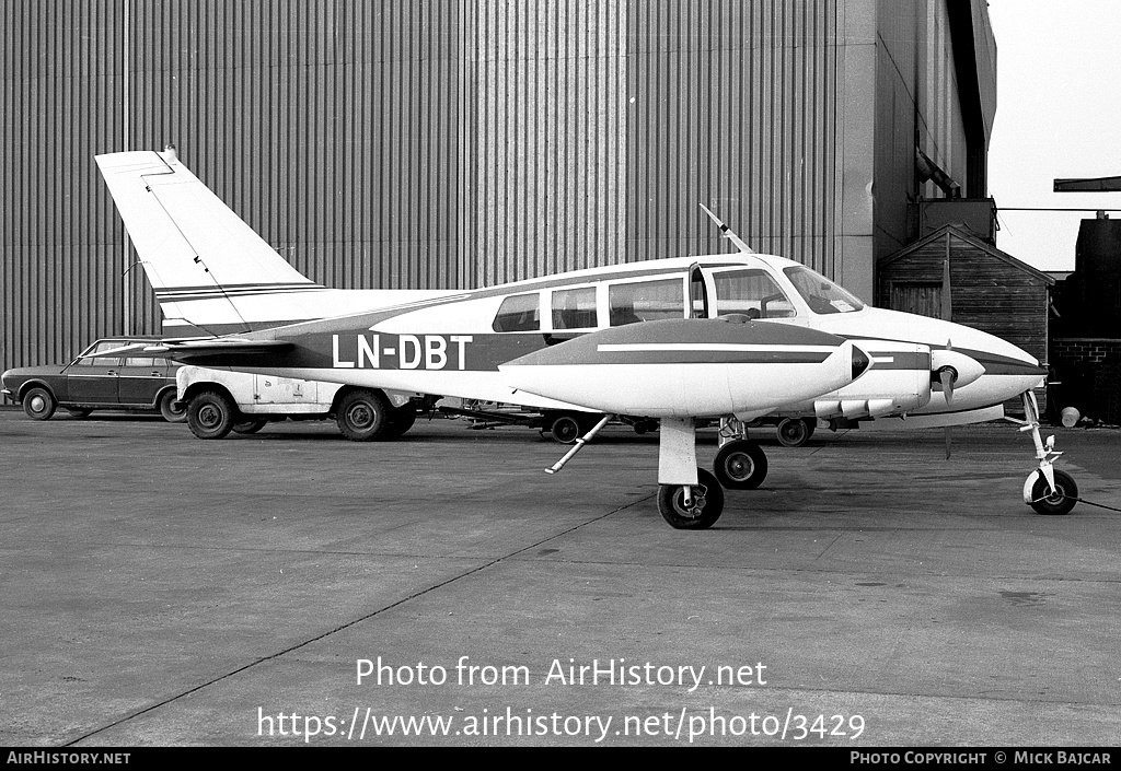 Aircraft Photo of LN-DBT | Cessna 320 Skyknight | AirHistory.net #3429