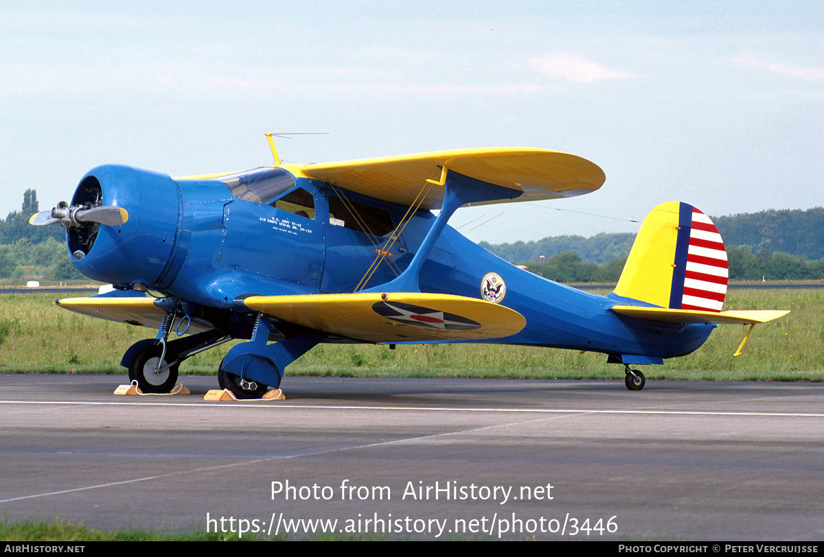 Aircraft Photo of N295BS / 39-139 | Beech YC-43 (D17S) | USA - Air Force | AirHistory.net #3446