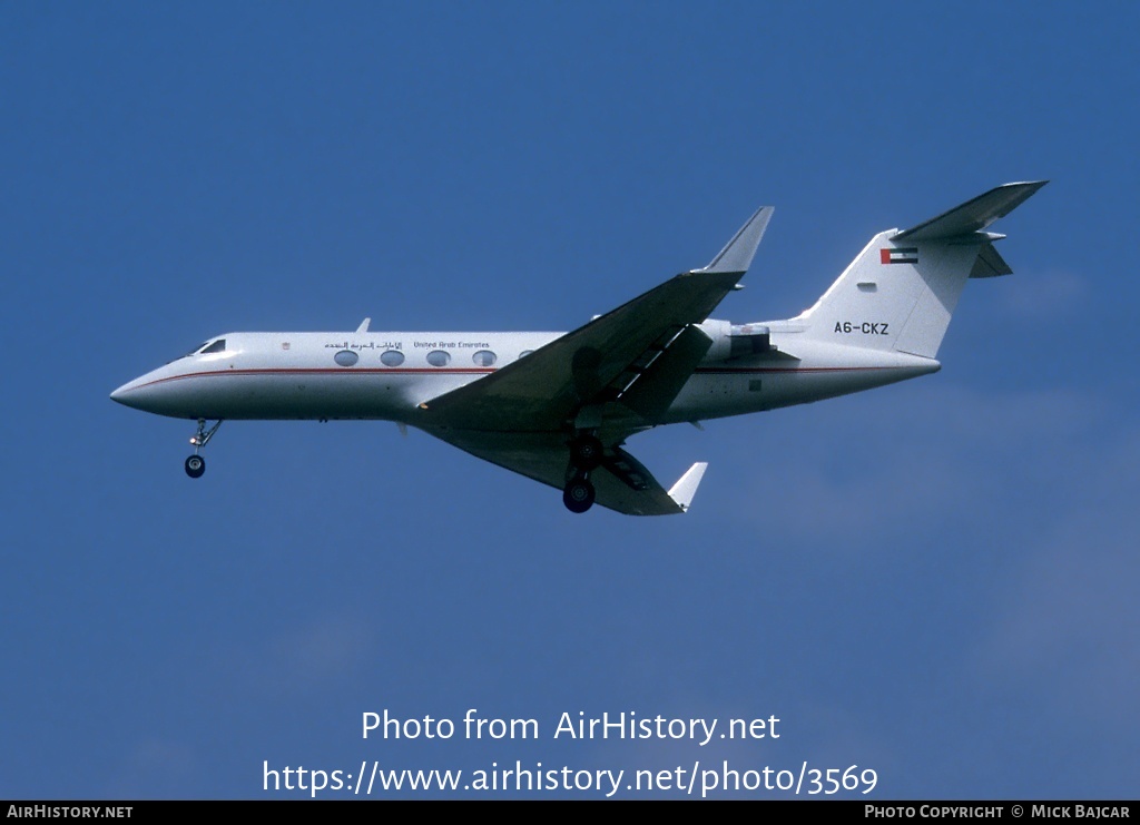 Aircraft Photo of A6-CKZ | Gulfstream American G-1159A Gulfstream III | United Arab Emirates Government | AirHistory.net #3569