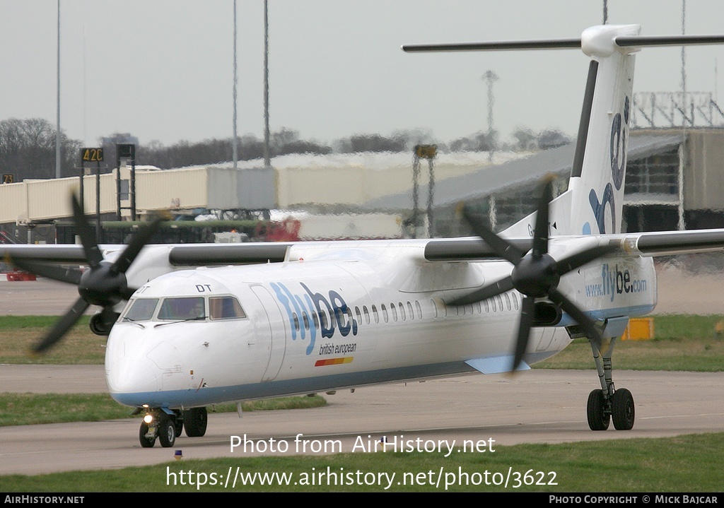 Aircraft Photo of G-JEDT | Bombardier DHC-8-402 Dash 8 | Flybe - British European | AirHistory.net #3622