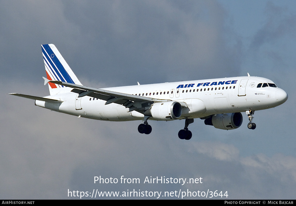 Aircraft Photo of F-GHQL | Airbus A320-211 | Air France | AirHistory.net #3644