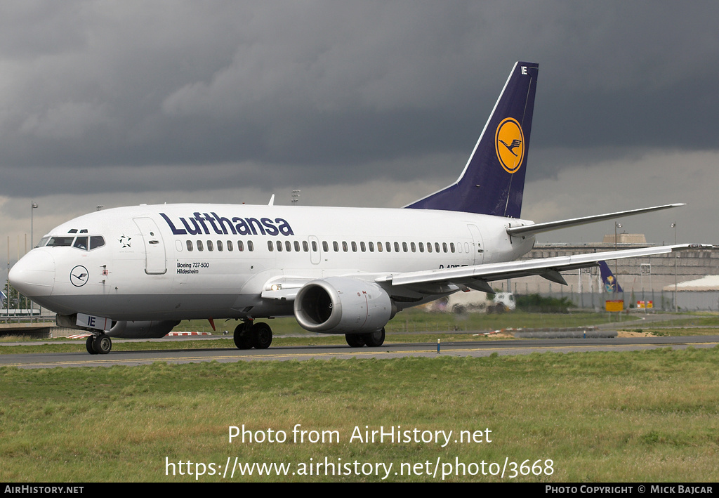 Aircraft Photo of D-ABIE | Boeing 737-530 | Lufthansa | AirHistory.net #3668