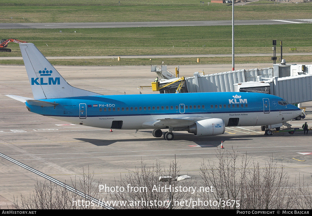 Aircraft Photo of PH-BDO | Boeing 737-306 | KLM - Royal Dutch Airlines | AirHistory.net #3675