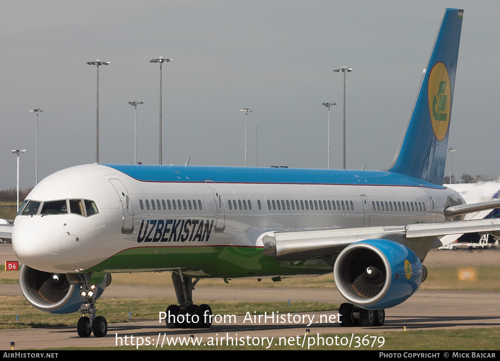 Aircraft Photo of VP-BUI | Boeing 757-231 | Uzbekistan Airways | AirHistory.net #3679
