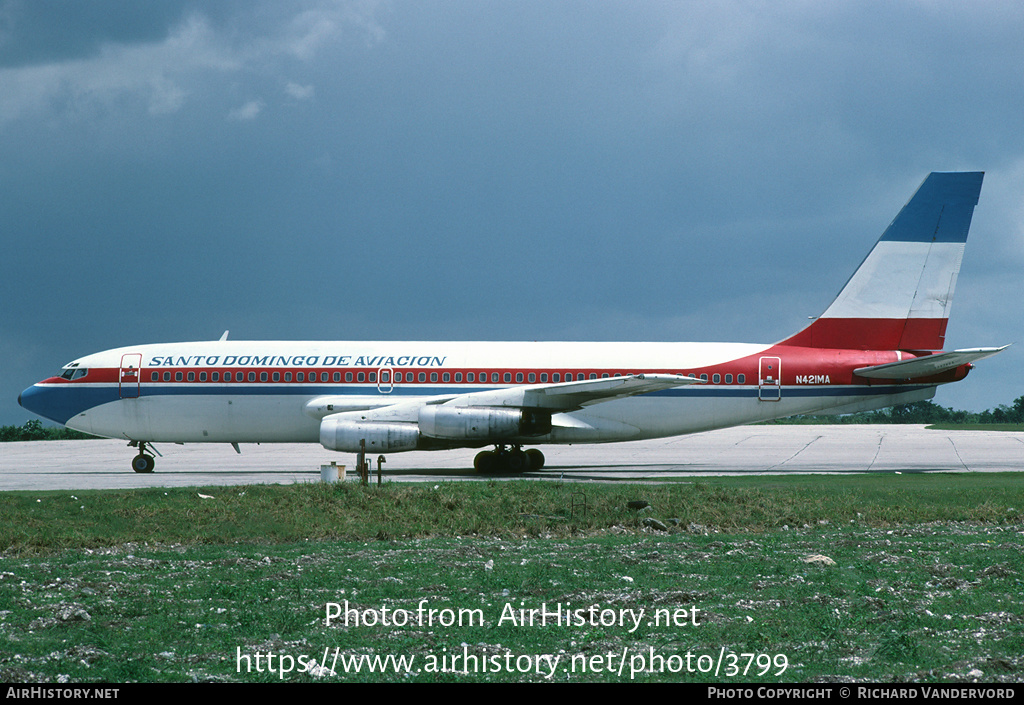 Aircraft Photo of N421MA | Boeing 720-022 | Santo Domingo de Aviación | AirHistory.net #3799