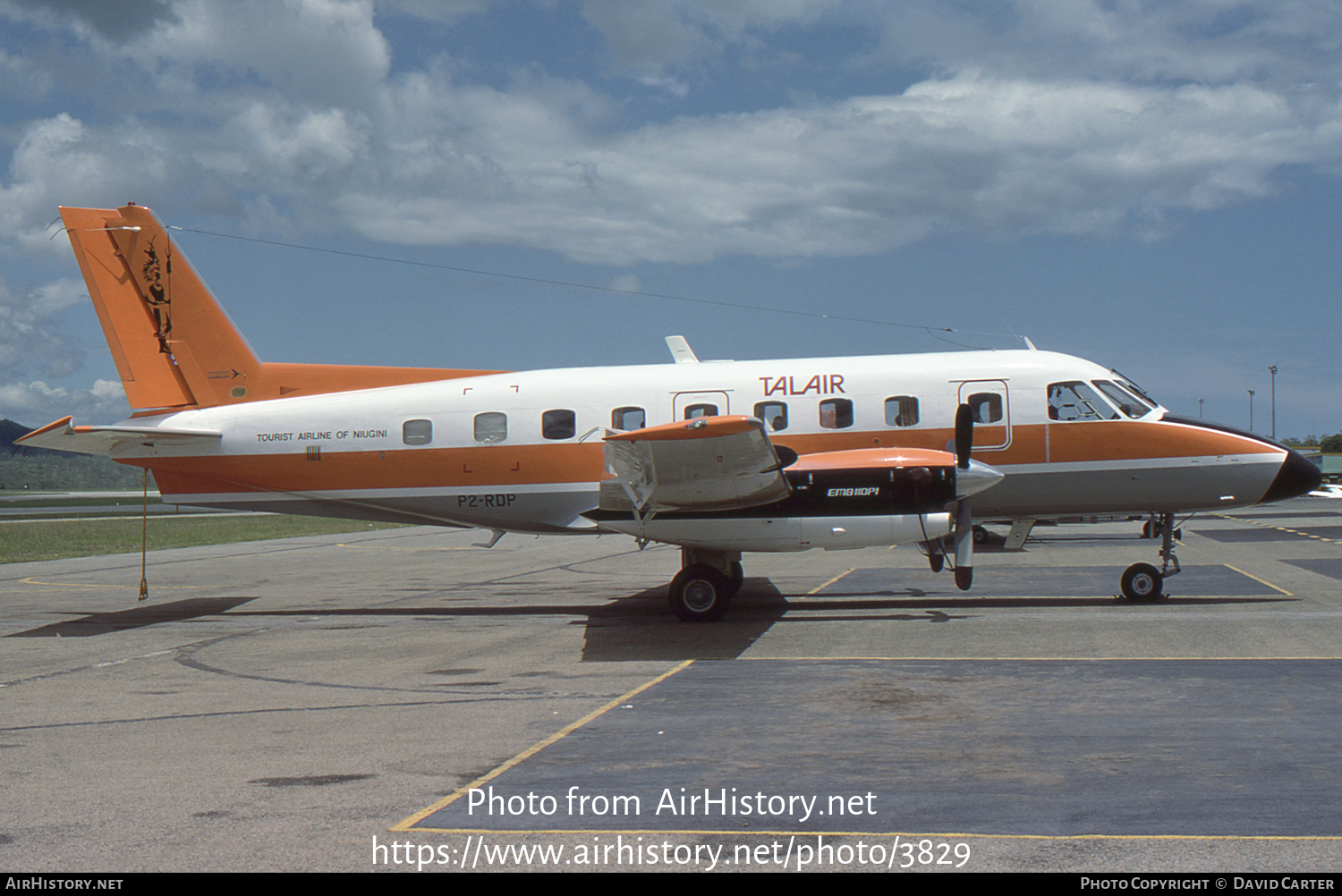 Aircraft Photo of P2-RDP | Embraer EMB-110 Bandeirante | Talair - Tourist Airline of Niugini | AirHistory.net #3829