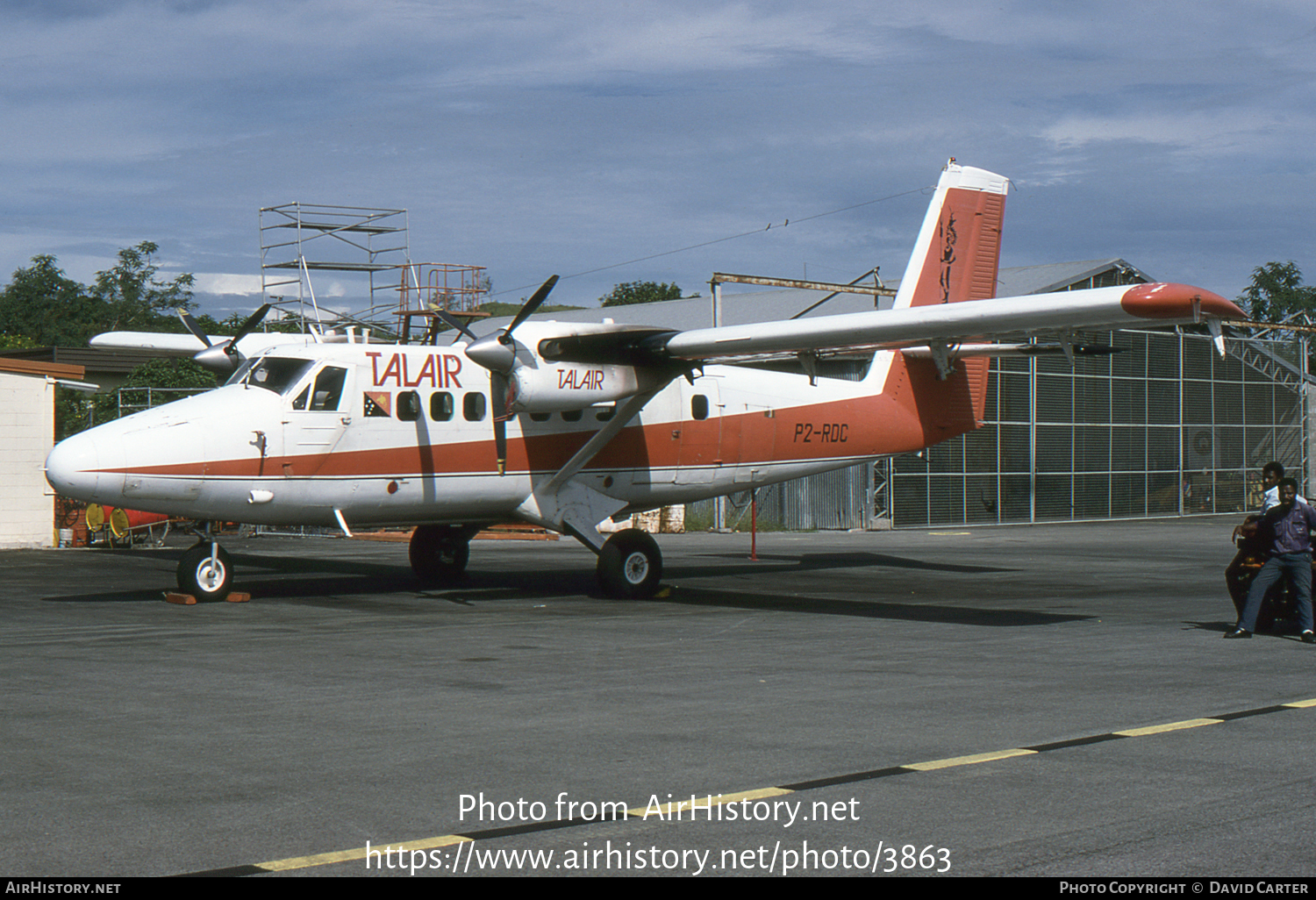 Aircraft Photo of P2-RDC | De Havilland Canada DHC-6-200 Twin Otter | Talair - Tourist Airline of Niugini | AirHistory.net #3863