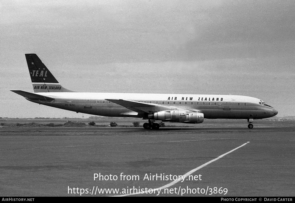 Aircraft Photo of ZK-NZC | Douglas DC-8-52 | Air New Zealand | AirHistory.net #3869