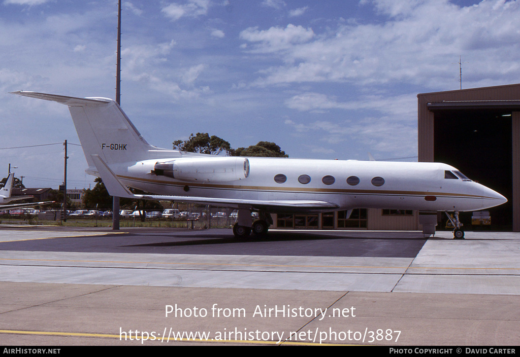 Aircraft Photo of F-GDHK | Gulfstream American G-1159A Gulfstream III | AirHistory.net #3887