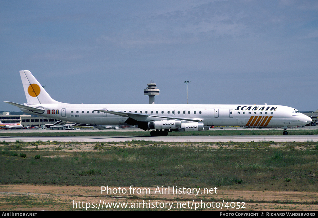 Aircraft Photo of SE-DBH | McDonnell Douglas DC-8-63 | Scanair | AirHistory.net #4052