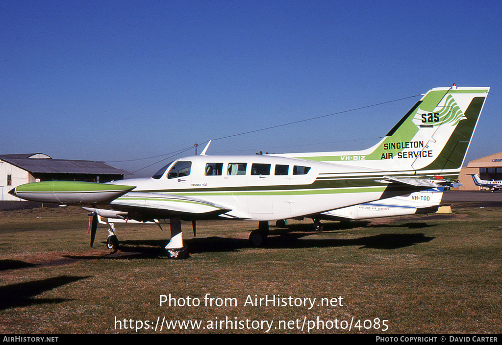 Aircraft Photo of VH-BIZ | Cessna 402B | Singleton Air Service | AirHistory.net #4085