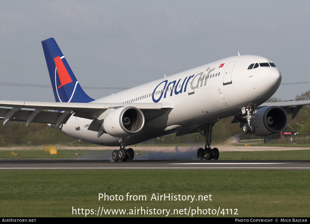 Aircraft Photo of TC-OAO | Airbus A300B4-605R | Onur Air | AirHistory.net #4112