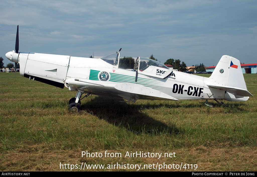 Aircraft Photo of OK-CXF | Zlin Z-526AFS-V Akrobat Special | Skoda | AirHistory.net #4119