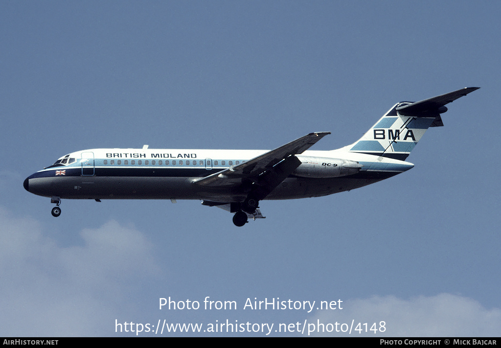 Aircraft Photo of G-BMAB | Douglas DC-9-15 | British Midland Airways - BMA | AirHistory.net #4148