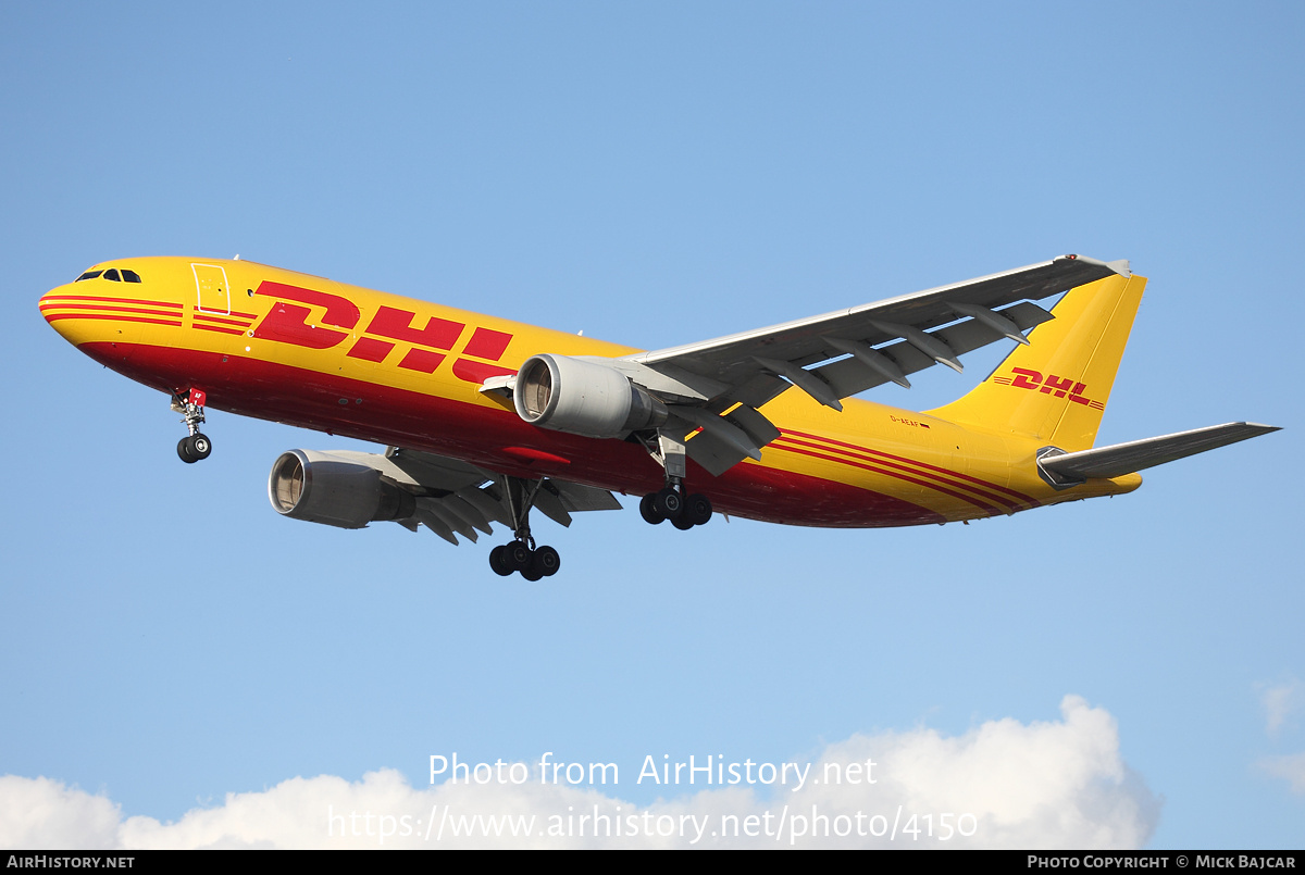 Aircraft Photo of D-AEAF | Airbus A300B4-622R(F) | DHL International | AirHistory.net #4150
