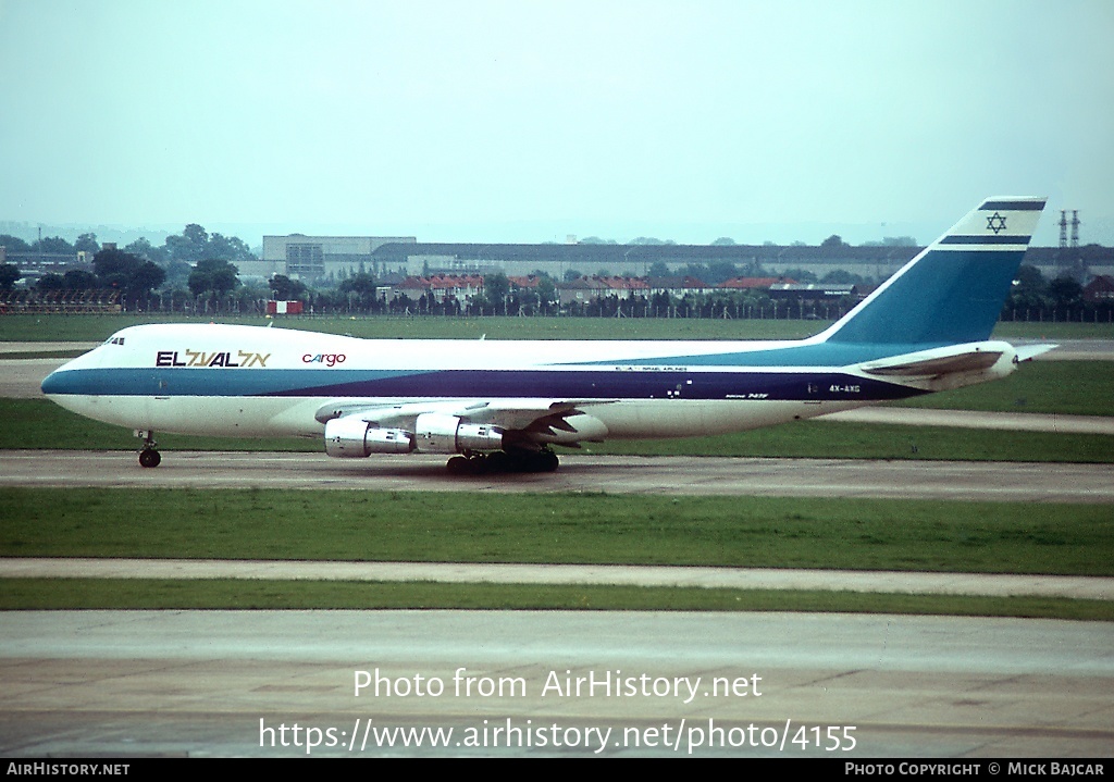 Aircraft Photo of 4X-AXG | Boeing 747-258F/SCD | El Al Israel Airlines Cargo | AirHistory.net #4155