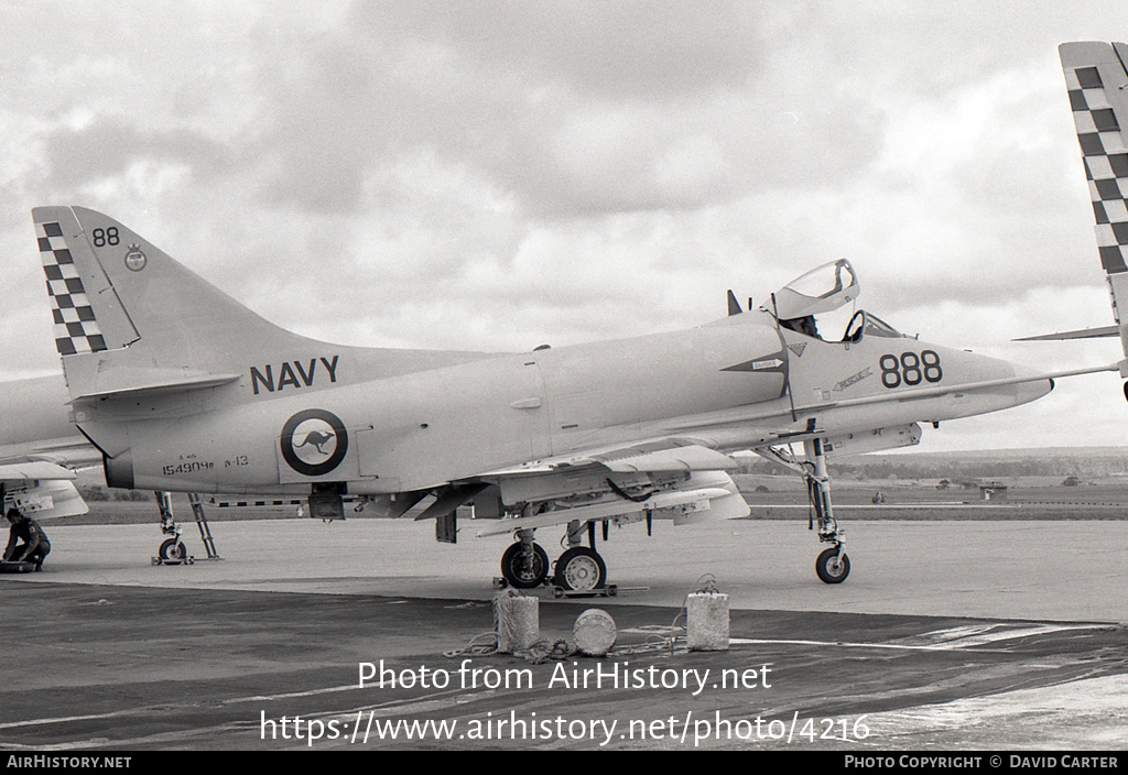 Aircraft Photo of N13-154909 | Douglas A-4G Skyhawk | Australia - Navy | AirHistory.net #4216