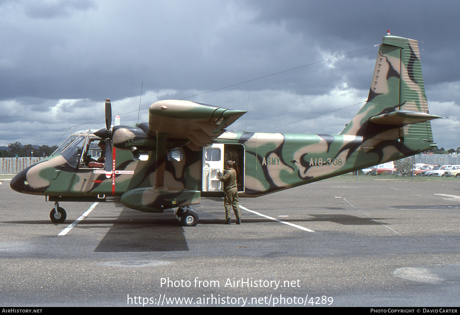 Aircraft Photo of A18-308 | GAF N-22B Nomad | Australia - Army | AirHistory.net #4289