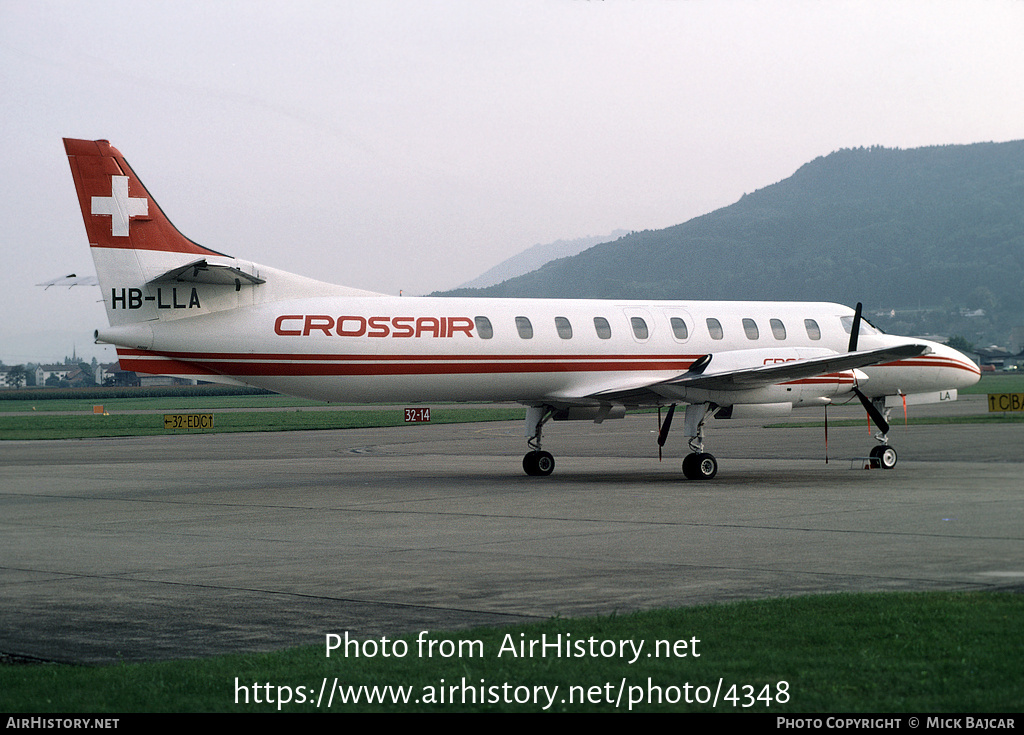 Aircraft Photo of HB-LLA | Swearingen SA-226TC Metro II | Crossair | AirHistory.net #4348