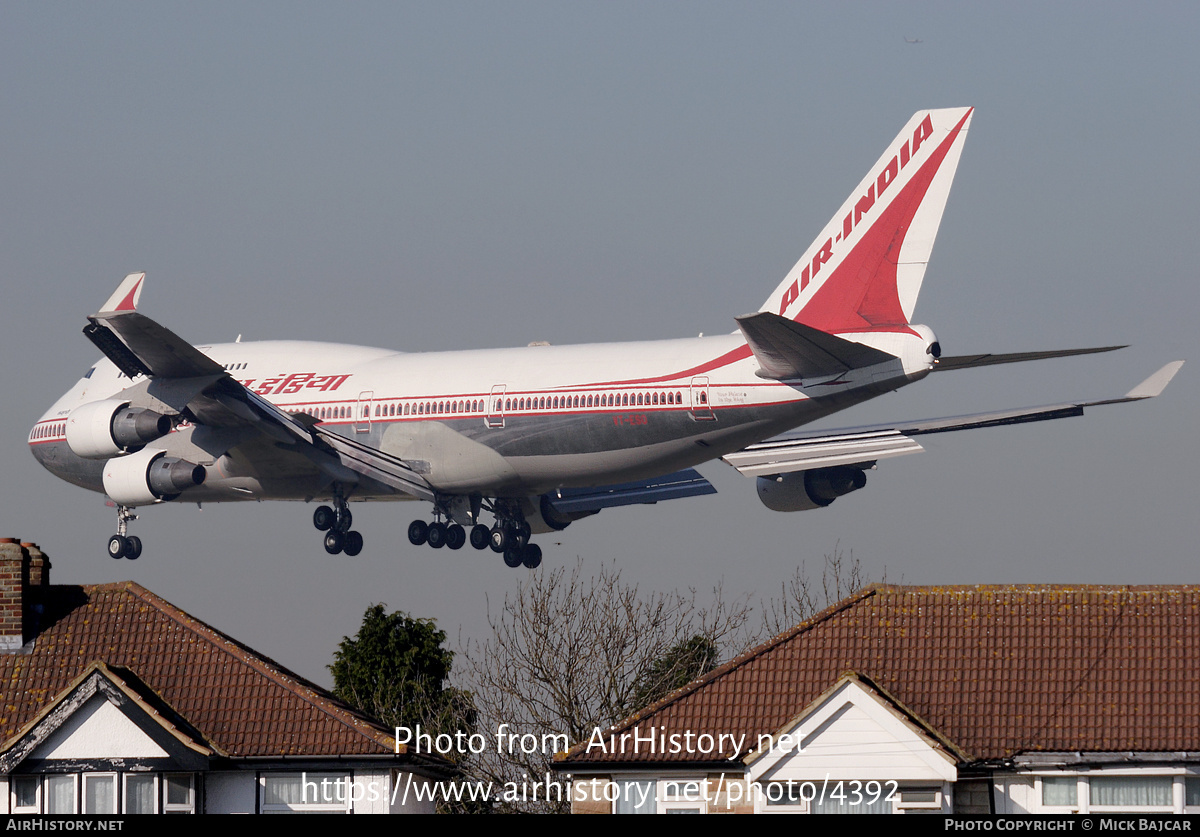 Aircraft Photo of VT-ESO | Boeing 747-437 | Air India | AirHistory.net #4392