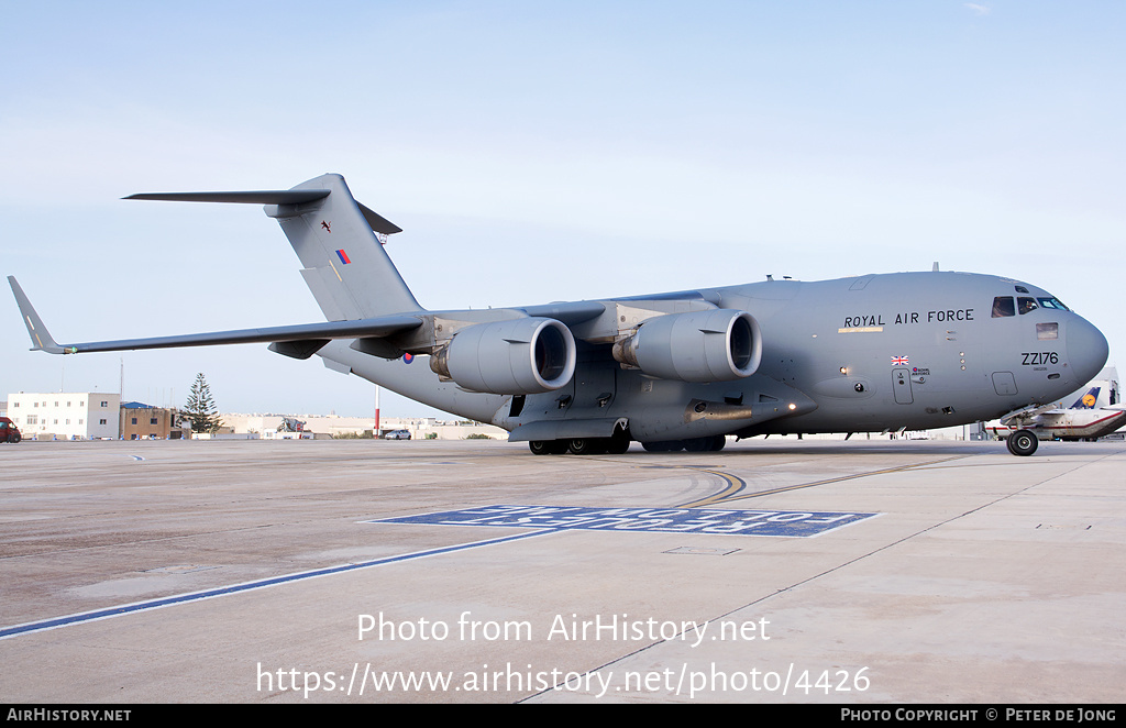 Aircraft Photo of ZZ176 | Boeing C-17A Globemaster III | UK - Air Force | AirHistory.net #4426