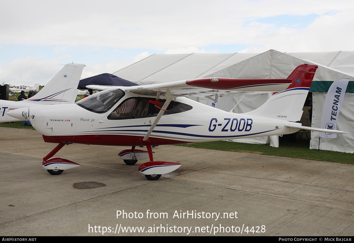 Aircraft Photo of G-ZOOB | Tecnam P-2008JC | AirHistory.net #4428