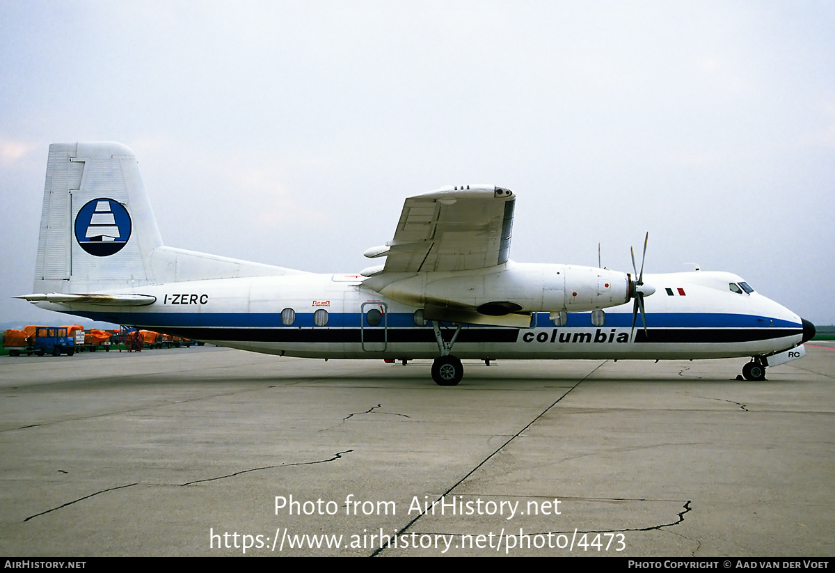 Aircraft Photo of I-ZERC | Handley Page HPR-7 Herald 209 | Columbia | AirHistory.net #4473