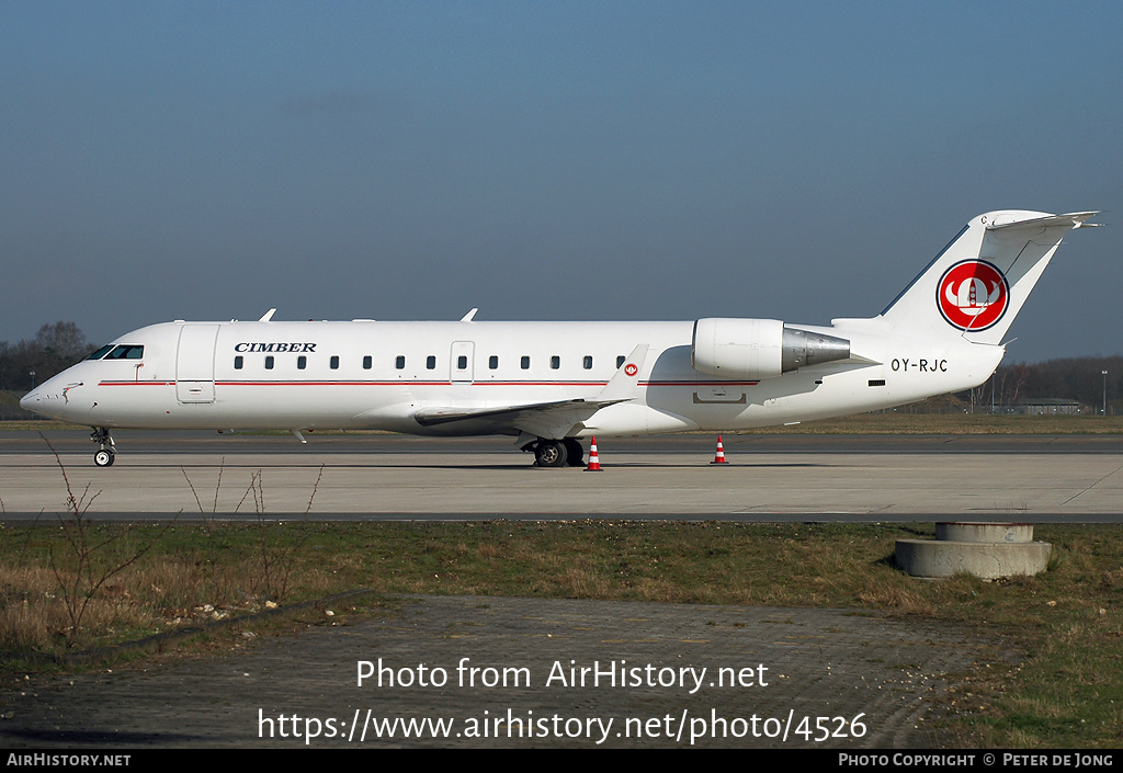 Aircraft Photo of OY-RJC | Canadair CRJ-100LR (CL-600-2B19) | Cimber Air | AirHistory.net #4526