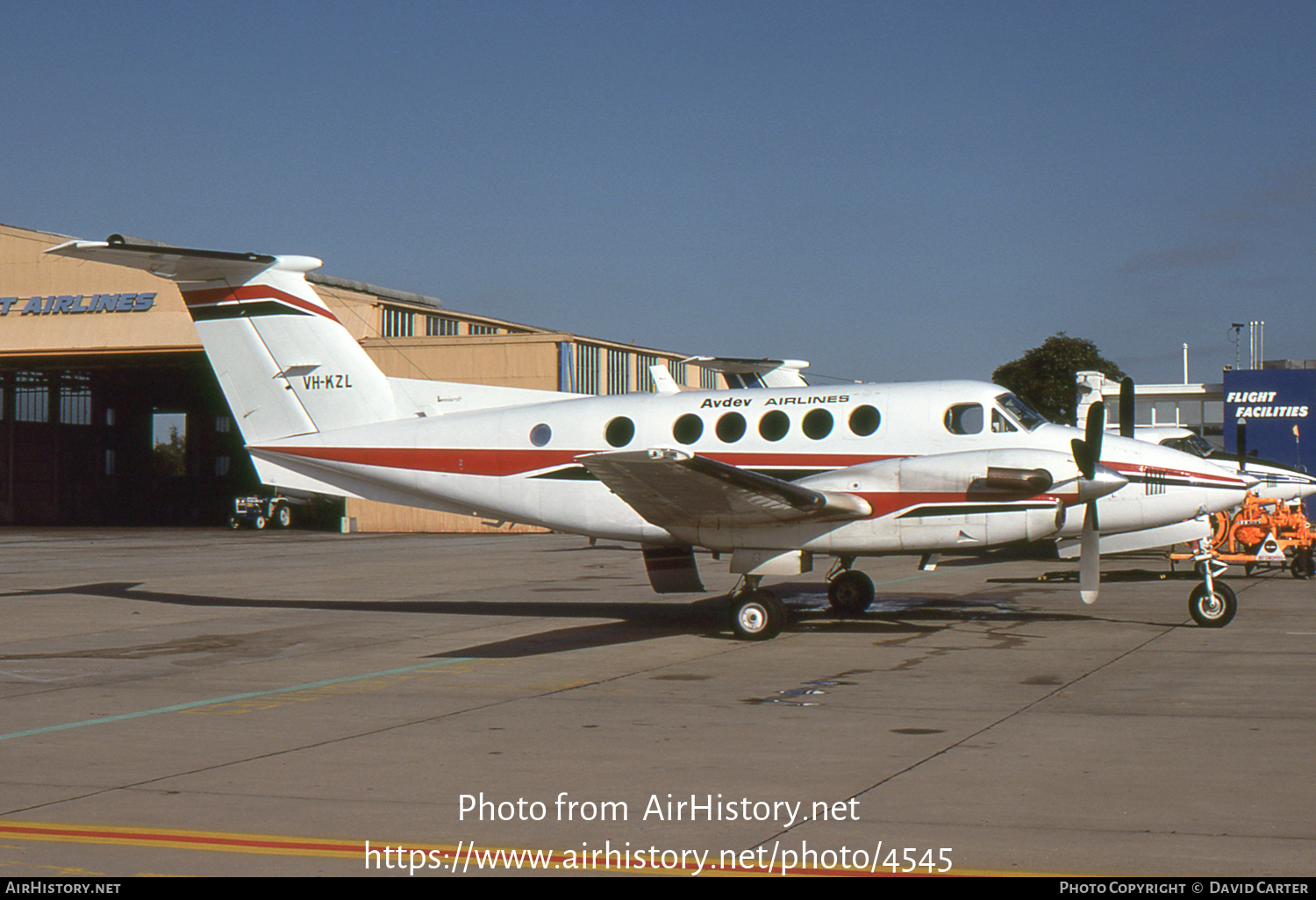 Aircraft Photo of VH-KZL | Beech 200C Super King Air | Avdev Airlines | AirHistory.net #4545