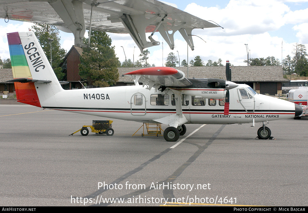 Aircraft Photo of N140SA | De Havilland Canada DHC-6-300 VistaLiner | Scenic Airlines | AirHistory.net #4641