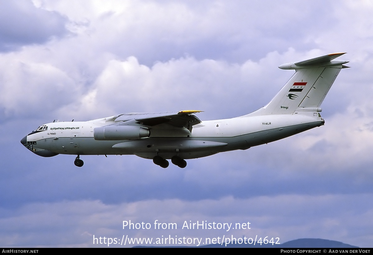 Aircraft Photo of YI-ALR | Ilyushin Il-76MD | Iraqi Airways | AirHistory.net #4642