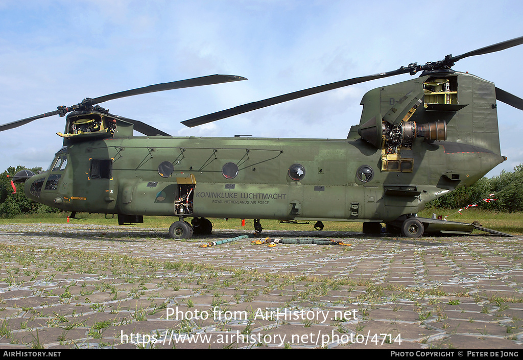 Aircraft Photo of D-663 | Boeing CH-47D Chinook (414) | Netherlands - Air Force | AirHistory.net #4714