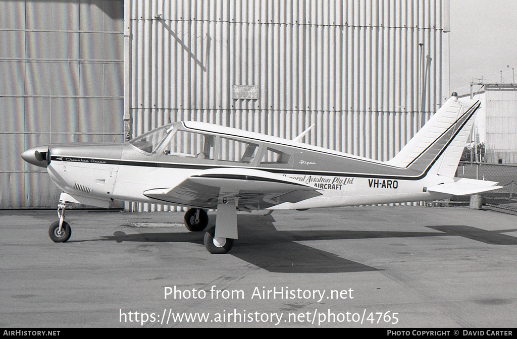 Aircraft Photo of VH-ARO | Piper PA-28R-180 Cherokee Arrow | Ansett General Aviation | AirHistory.net #4765